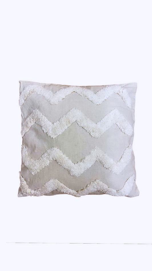 Chevron Tufted Scatter Cushion