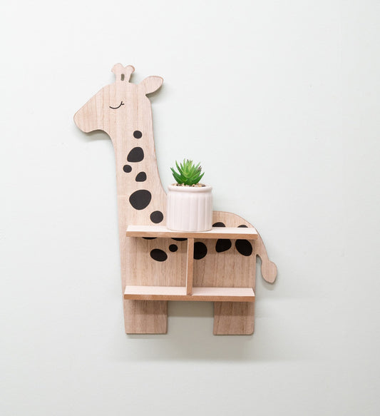Giraffe Shaped Shelf Unit