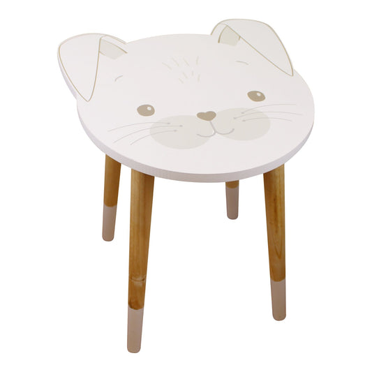 Baby CAT Wooden Side Table
